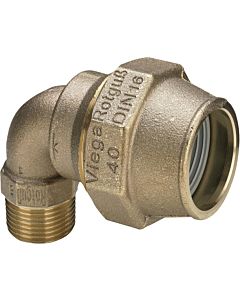Viega Winkelverschraubung Maxiplex 9021 32 mm x 1" AG, Rotguss