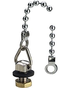 Viega ball chain 113872 M 6x35x250mm, chrome-plated brass