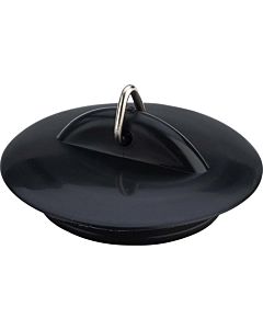 Viega Ventilstopfen 109394 Ø 45,5mm, Kunststoff schwarz, mit Dreieckhaken
