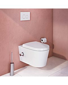 VitrA Options wall-hung, deep-flush toilet 5176B003-7211 35.5x57.0cm, white, with bidet function, with integrated thermostatic mixer, right-hand