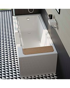 VitrA Conforma Badewanne 57930001000 170 x 75 cm, rechteckig mit Einstieg rechts, weiß