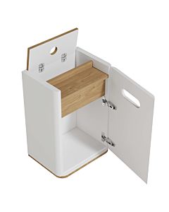 Vitra Sento Vitra Sento cabinet 60876 40 x 29.5 x 56 cm, Weiß Matt , decor, 2000 door, door 2000 on the right