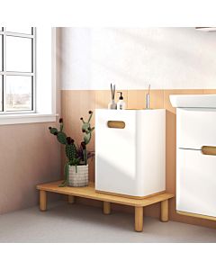 Vitra Sento Halbhochschrank 60882 40 x 29,5 x 56 cm, Weiß Matt, Dekor, 1 Tür, Türanschlag links