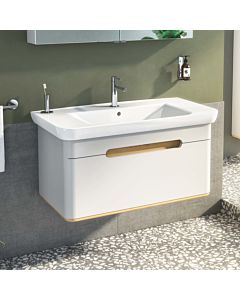 VitrA Sento vanity unit set 65987 98x48.5x52cm, 1 full extension drawer, light grey matt, decor