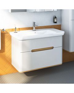 VitrA Sento vanity unit set 65990 98x48.5x67.5cm, 2 full extension drawers, light grey matt, decor