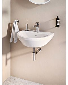 Lavabo VitrA Integra 7066L003-0001 49,5 x 43 cm, blanc, avec trop-plein/trou de robinetterie au centre