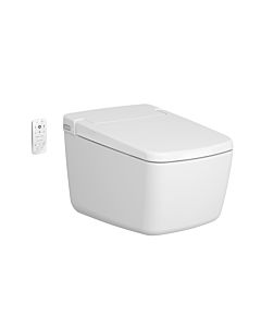 WC lavant VitrA V-Care Prime 7231B4036216 blanc, avec abattant, ensemble complet