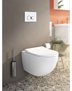VitrA Sento wall-hung, deep-flush toilet 7748B001-0101 36.5x54cm, 3/6 l, rimless, Edelweiss