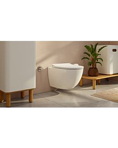VitrA Aquacare Sento Wand-Tiefspül-WC-Set 7748B003-6202 mit Bidetfunktion, weiß hochglanz