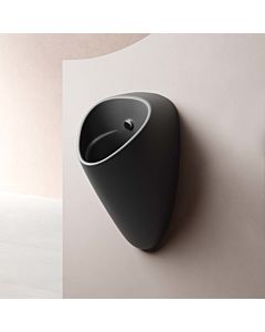 Vitra Plural Urinal 7808B083-5330 33x34,5x60,5cm, Batteriebetrieb, schwarz matt