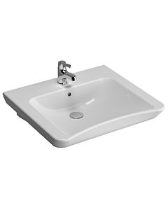 Lavabo VitrA Conforma 5289B003-0001 60 x 54,5/51 cm, blanc, trou de trop-plein/robinetterie au centre
