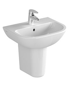 Lavabo VitrA S20 5500L003-0001 45 x 35,5 cm, trop-plein/robinet au centre, blanc