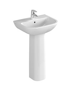 VitrA S20 Waschtisch 5501L003-0001 50x42cm, Überlauf/Hahnloch mittig, weiß