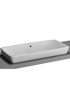 Vitra Metropole Aufsatzwaschtisch 5669B0030012 79,5x40cm, weiß, geschliffen, ohne Überlauf