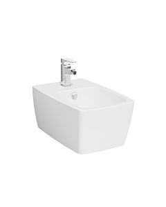 VitrA Metropole wall-mounted bidet 5675B401-1046 Edelweiss VC, 36x56cm, with overflow, 1 tap hole in the center