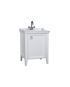 VitrA Valarte vanity unit set 62259 64.5 x 53 x 88 cm, right-hand, body white matt/vanity unit white high gloss