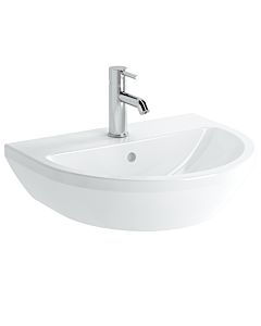 Lavabo VitrA Integra 7067L003-0001 54,5 x 45 cm, blanc, avec trop-plein/trou de robinetterie au centre