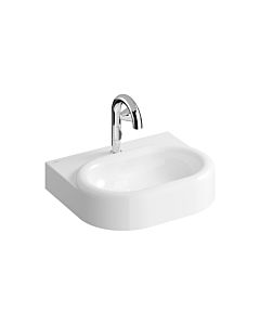 VitrA Liquid Waschtisch 7316B403-0041 60x50x15cm, ohne Überlauf, weiß hochglanz VC, 1 Hahnloch mittig