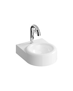 Vitra Liquid washbasin 7317B403-0041 40x49.5x15cm, without overflow, white high gloss VC, 2000 tap hole in the middle