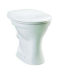 VitrA Normus floor-standing, flat-flush toilet 6888L003-1030 white, horizontal external outlet, depth 460 mm