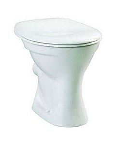 Vitra Normus Stand-Flachspül-WC 6888L003-1030 weiß, Abgang außen waagerecht, Tiefe 460 mm