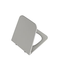 Vitra Equal WC-Sitz 119-476R009 39,4x47,3cm, Scharniere Edelstahl, mit Absenkautomatik und Schnellverschluss