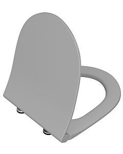 VitrA Slim Sento toilet seat 120-476R009 36.5x45cm, with soft-close mechanism and quick-release fastener, stone grey matt