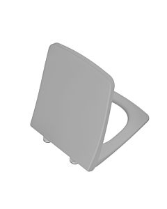 Abattant de toilette VitrA Metropole Slim Wrap 132-476R009 avec mécanisme de fermeture amortie et fixation rapide, amovible, gris pierre mat