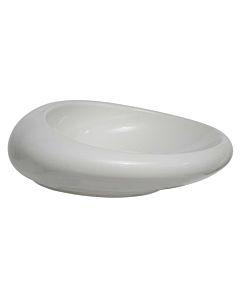 VitrA Istanbul Aufsatzschale 4280B403-0016 weiß VC, 60x54,5cm, ohne Hahnlochbank/ohne Überlaufloch