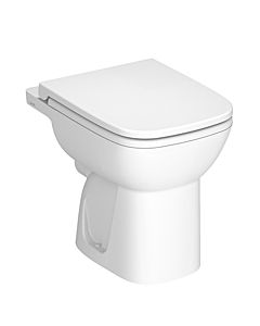 Vitra S20 stand-flat sink WC 5516L003-0075 36x52.8cm, 3/6 liter flush volume, horizontal outlet, white