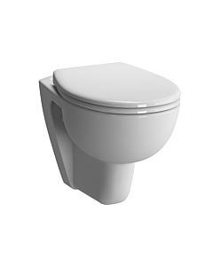 WC suspendu VitrA Conforma, à chasse d&#39;eau profonde 5812B003-0075 blanc, 35,5 x 54 cm, accessible aux personnes à mobilité réduite, hauteur d&#39;assise 48 cm + 6 cm