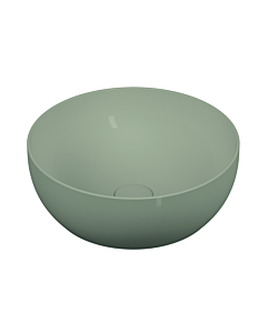 Vasque à poser VitrA Options 5992B420-0016, diamètre 40 cm, ronde, sans trop-plein ni trou de robinetterie, finition taupe mat VC