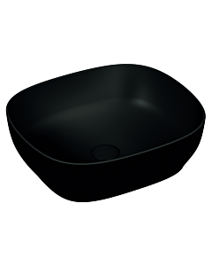 VitrA Options countertop bowl 5994B483-0016 47.5x41cm, rectangular, without overflow/tap hole, matte black VC
