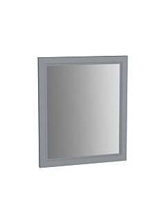 VitrA Valarte flat mirror 62214 595x30x700mm, wall-mounted, body in matte grey, decor