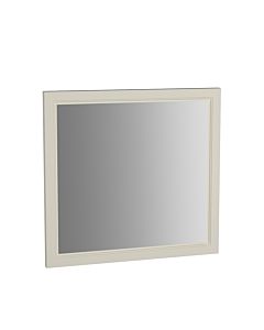 VitrA Valarte flat mirror 62218 745x30x700mm, wall-mounted, body in ivory matt, decor