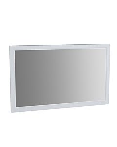Miroir plat VitrA Valarte 62222 1145 x 30 x 700 mm, fixation murale, corps blanc mat, décor