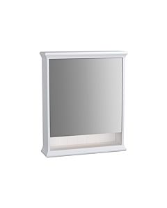 Armoire de toilette VitrA Valarte LED 62228 63 x 17 x 76 cm, ouverture à droite, 1 porte miroir, corps blanc mat