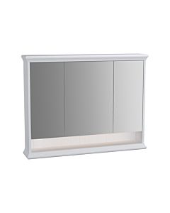 VitrA Valarte LED mirror cabinet 62234 98x17x76cm, 3 mirrored doors, body white matt