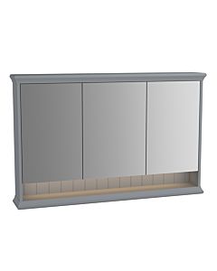 Vitra Valarte LED-Spiegelschrank 62238 118x17x76cm, 3 Spiegeltüren, Korpus grau matt
