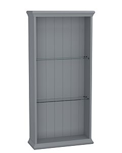 Étagère murale VitrA Valarte 62253 53,5 x 20 x 113,5 cm, fixation murale, corps gris mat