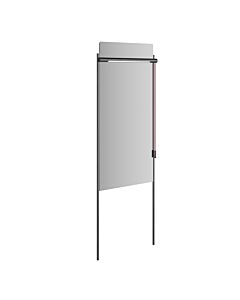 Miroir VitrA Equal à éclairage LED 64103 43,2 x 94,5 cm, éclairage par le haut