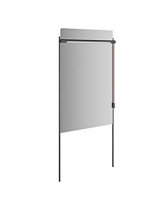 Miroir VitrA Equal LED 64104 60,3 x 94,5 cm, éclairage par le haut