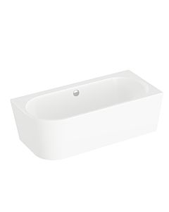 VitrA Geo Bathtub 65441008000 Corner right, center drain, capacity 210 l