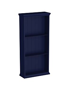 VitrA Valarte wall shelf 65800 53.5x20x113.5cm, wall-mounted, body steel blue, lacquered