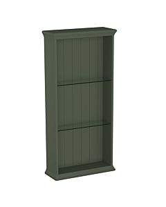 VitrA Valarte wall shelf 65812 53.5x20x113.5cm, wall-mounted, body vintage green, lacquered