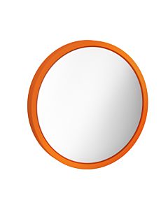 Miroir enfant VitrA Sento 65865, 200 x 18 x 200 mm, rond, mural, corps orange