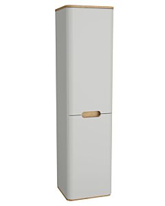 VitrA Sento tall cabinet 66023 40x35x157.5cm, right-hand door hinge, light grey matt, decor