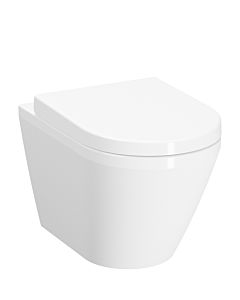 WC suspendu VitrA Integra, chasse d&#39;eau profonde 7041B003-0075 35,5 x 54 cm, 3/6 l, sans bride, sans fonction bidet, blanc