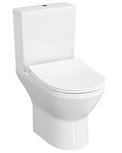 VitrA Integra Stand-Tiefspül-WC open back 7044B003-0075 35,5x62cm, 3/6 l, ohne Spülrand, ohne Bidetfunktion, weiß