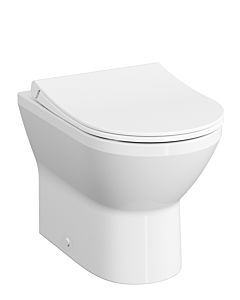 VitrA Integra floor-standing, deep-flush toilet 7059B003-0088 35.5x54cm, 3/6 l, rimless, with bidet function, white